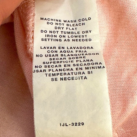 Jeans by Buffalo Pink Rhinestone/Studded Lightweight Top,‎ Size M Pre-Owned - Picture 9 of 11